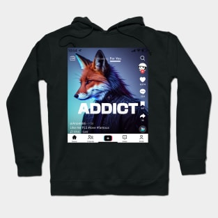 Social Addiction - Digital Detox Design Hoodie